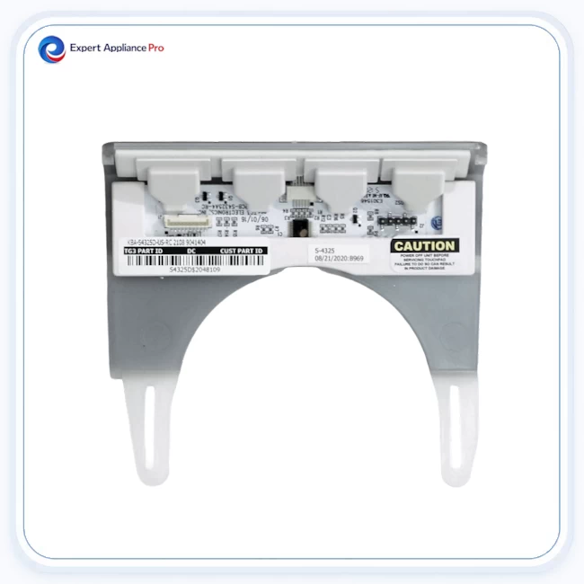 Sub-Zero External Ice & Water Dispenser Control Keypad — Rear View