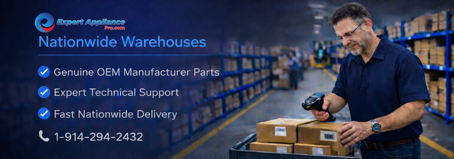 Genuine OEM appliance parts from nationwide warehouses
