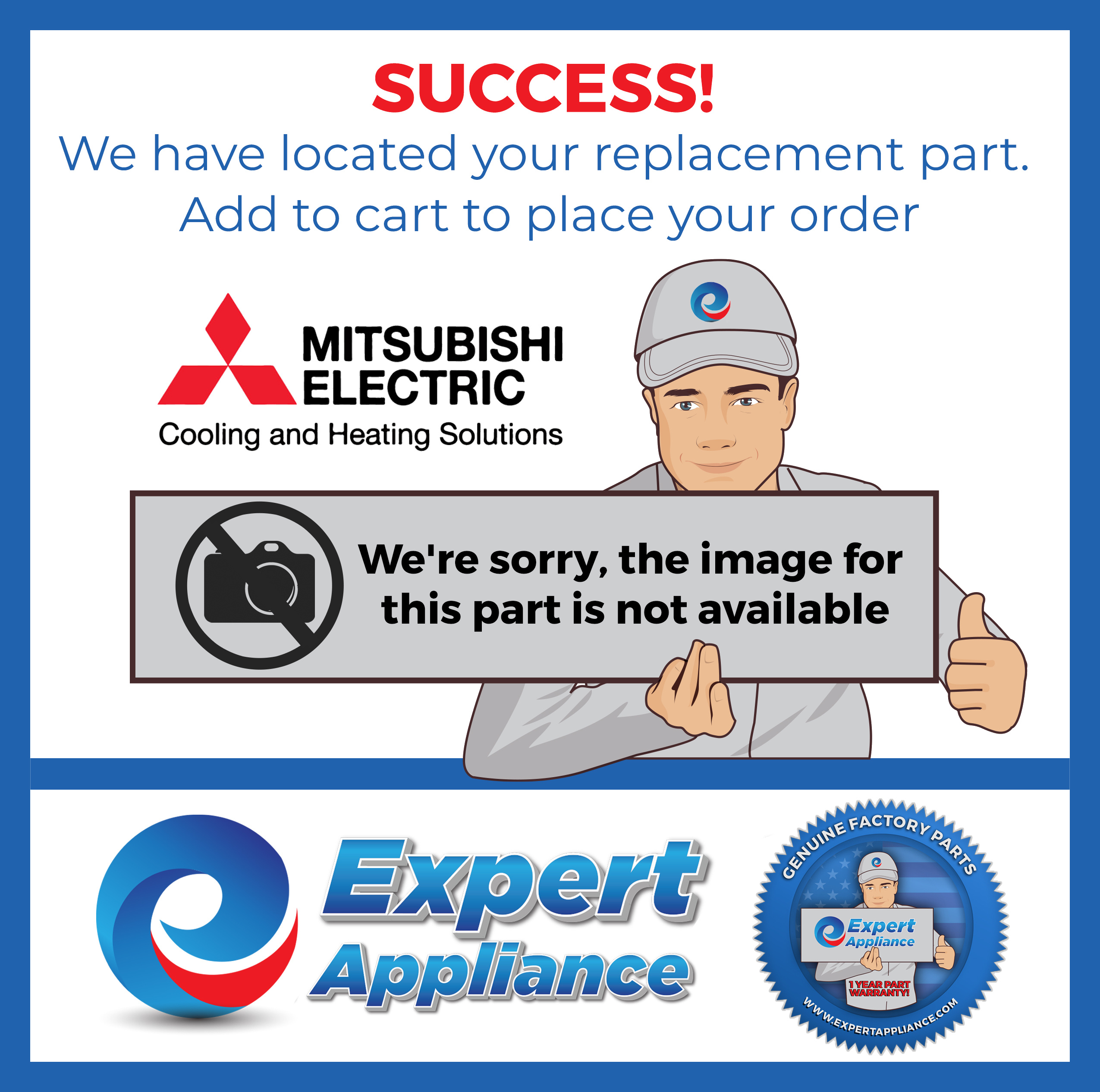 Mitsubishi commercial condenser fan blade parts