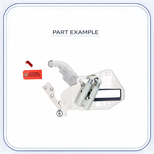 Sub-Zero Hinge Upper Bi Models Right Refrigerator Door Upper replacement part image