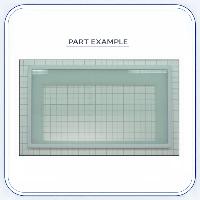 Sub-Zero Bottom Crisper Cover replacement part image