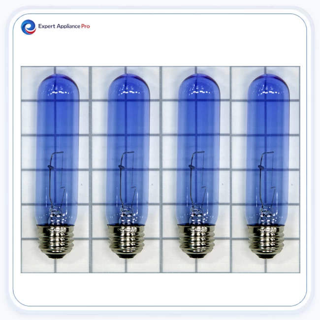 Sub-Zero Specialized Blue Glass Bulbs - Set of 4