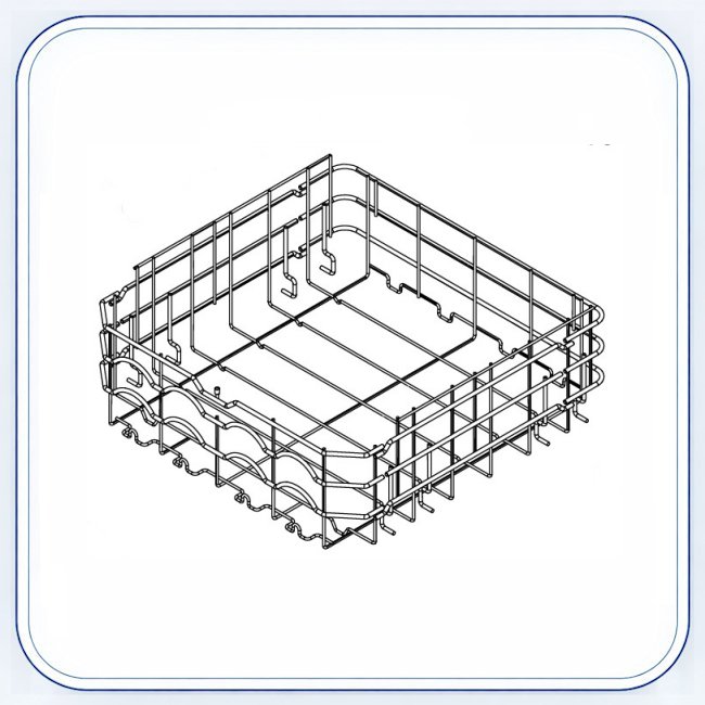 Sub-Zero Cove Dishwasher Lower Rack replacement part image