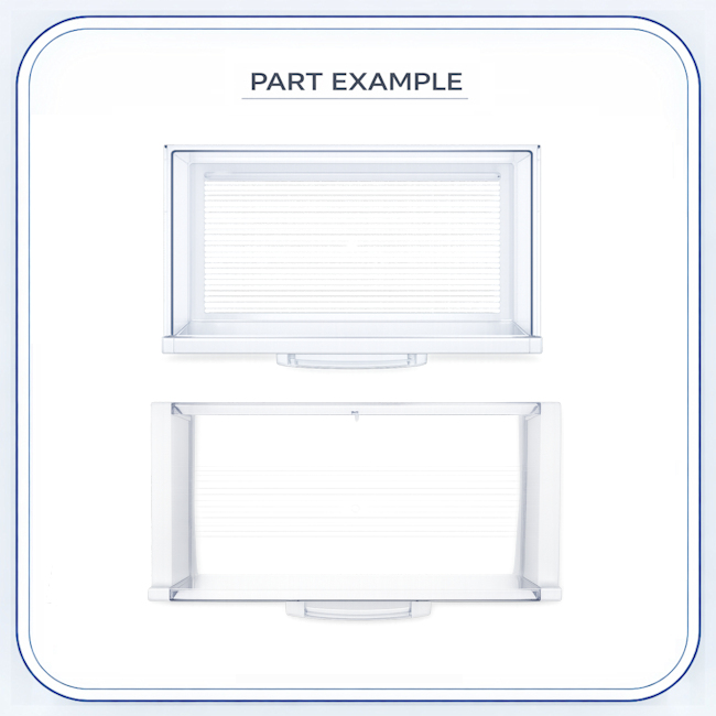 Sub-Zero Deli Drawer Genuine replacement part image