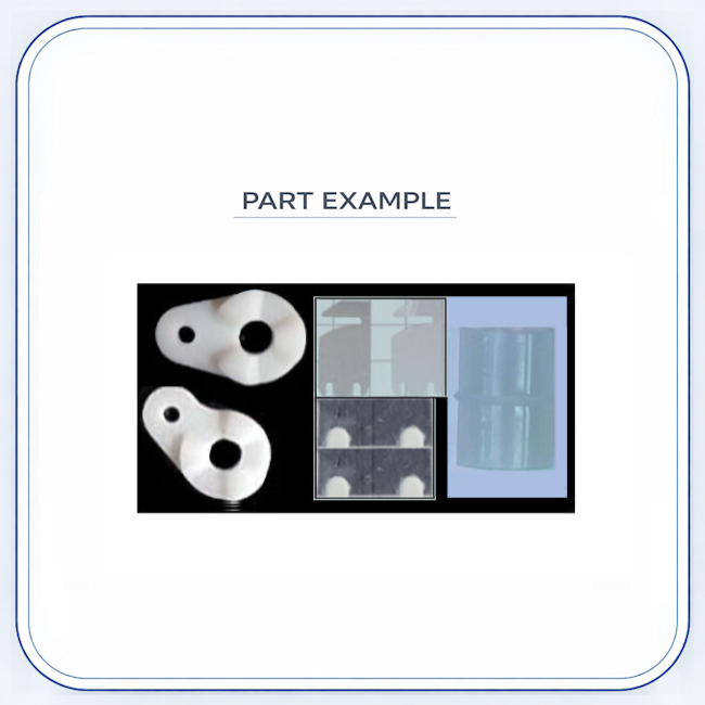 Sub-Zero Door Hinge Plastic Gear Kit replacement part image