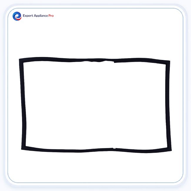Sub-Zero Door Seal Gasket 3211970 replacement part image