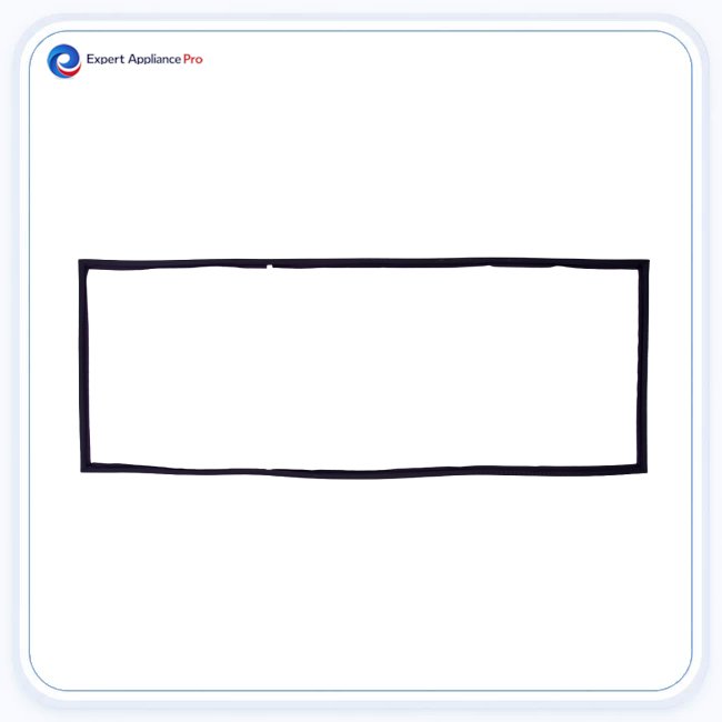 Sub-Zero Door Seal Gasket 7010595 replacement part image