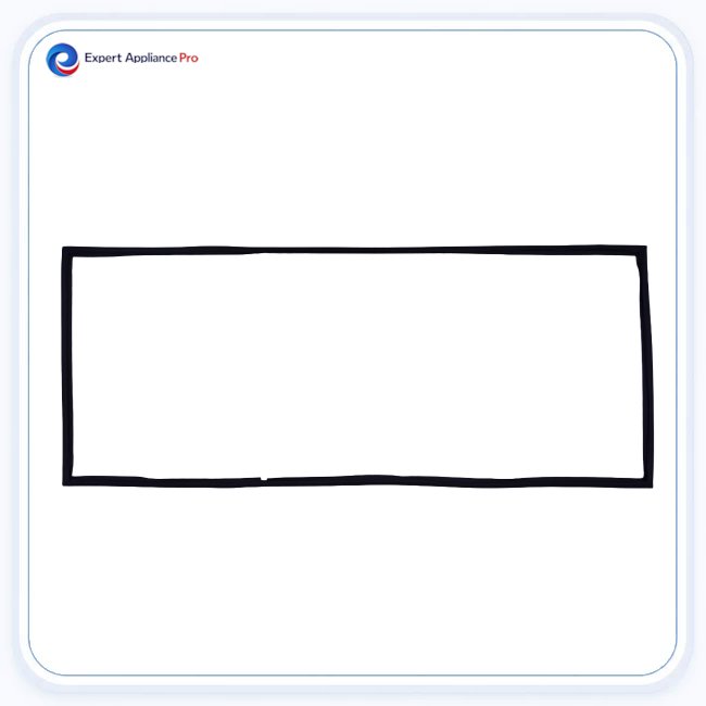 Sub-Zero Door Seal Gasket 7010597 replacement part image