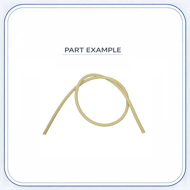 Sub-Zero Drain Hose Freezer — JPG Image replacement part image