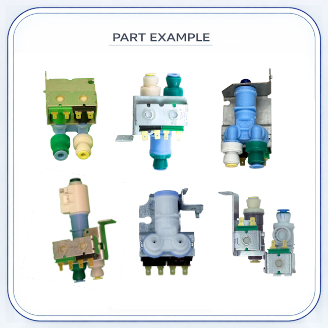Sub-Zero Dual Water Valves Genuine OEM replacement part image