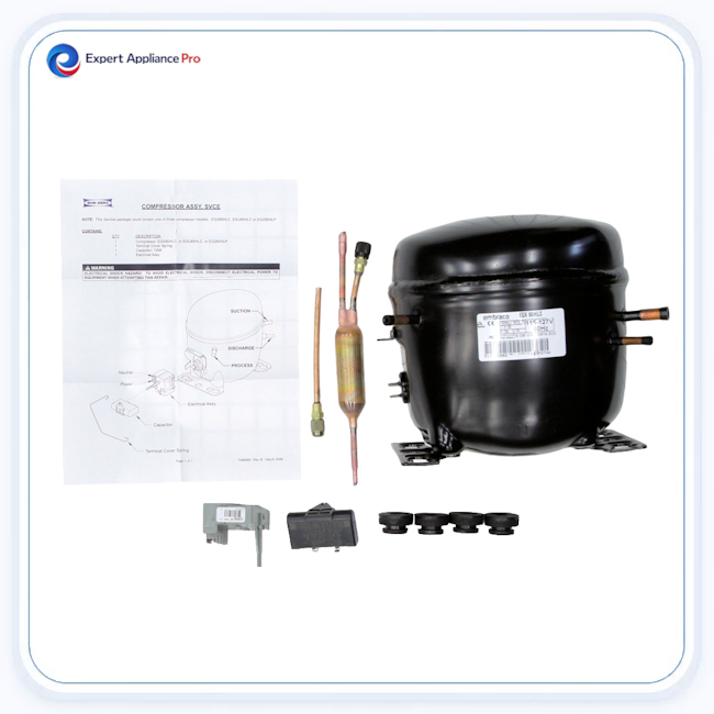 Sub-Zero Freezer Compressor Assembly Kit for 700TF Models replacement part image