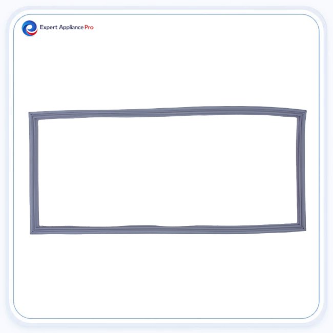 Sub-Zero Freezer Door Seal Gasket for 648PRO Models - Gray replacement part image