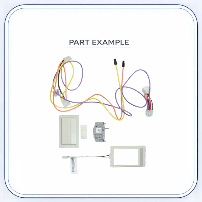 Sub-Zero Heater Mullion Ice Door Kit replacement part image