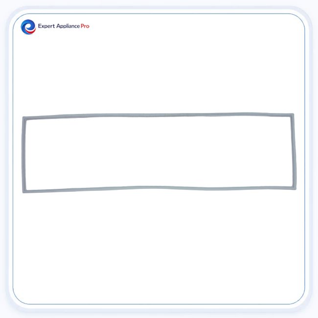 Sub-Zero Refrigerator Door Seal Gasket 7010569 replacement part image