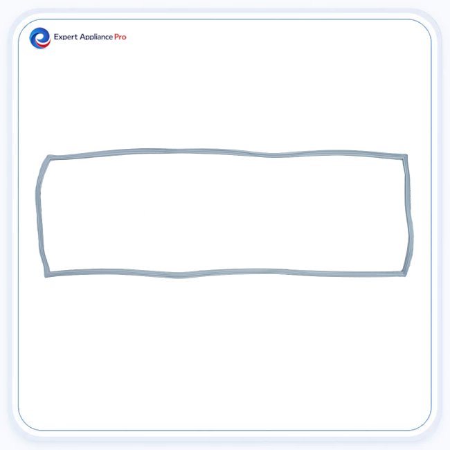 Sub-Zero Refrigerator Door Seal Gasket for BI-42S Models replacement part image