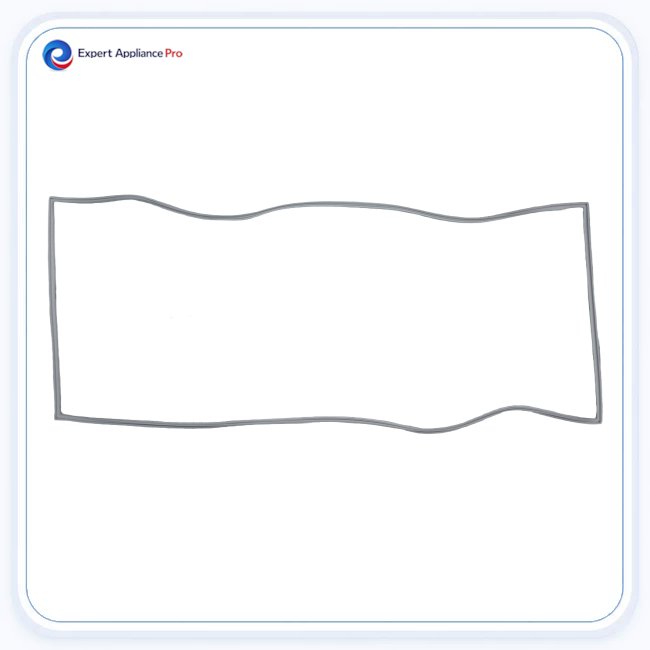 Sub-Zero Refrigerator Door Seal Gasket for Model 3211rfd replacement part image