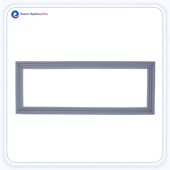 Sub-Zero Refrigerator Lower Drawer Seal Gasket 7004927 - Gray replacement part image