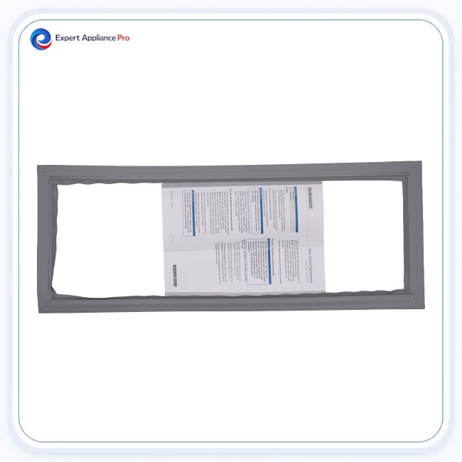 Sub-Zero Refrigerator Lower Drawer Seal Gasket 7042246 - Gray replacement part image