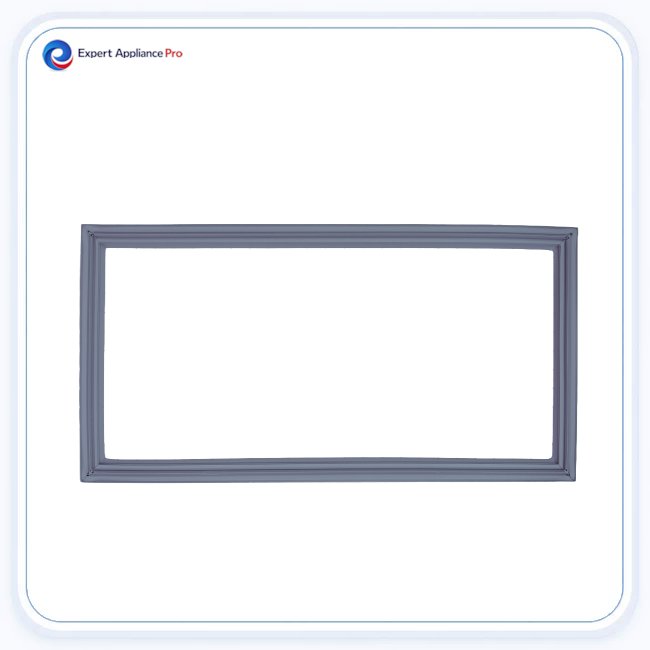 Sub-Zero Refrigerator Upper Drawer Seal Gasket 7004916 - Gray replacement part image