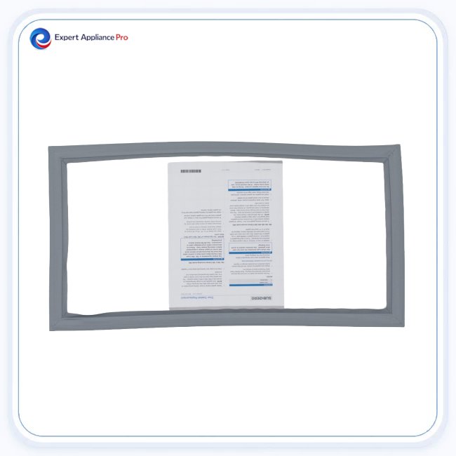 Sub-Zero Refrigerator Upper Drawer Seal Gasket for 648PRO Models - Gray replacement part image