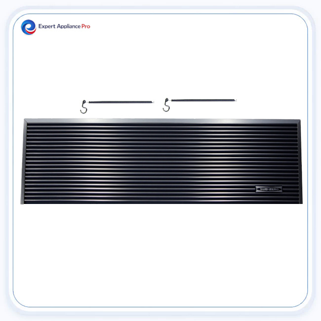 Sub-Zero Top Louvered Grille for 650 Models replacement part image
