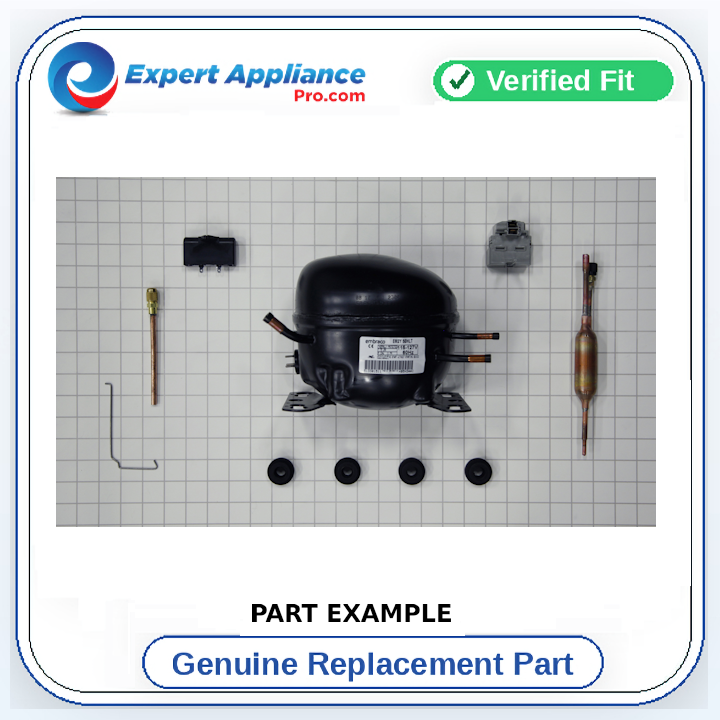 Sub-Zero Beverage Center Compressor replacement part image