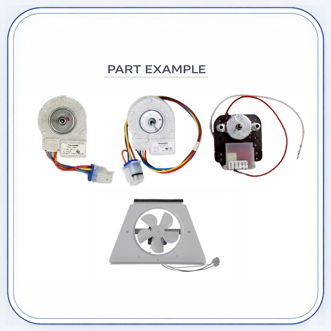 Sub-Zero Freezer Fan Motor replacement part image