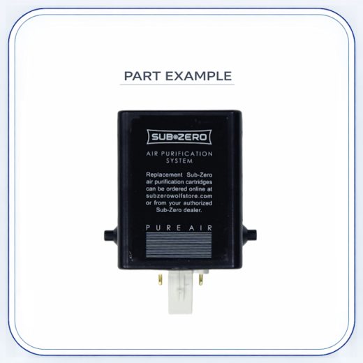 Sub-Zero Air Purification Cartridge replacement part image