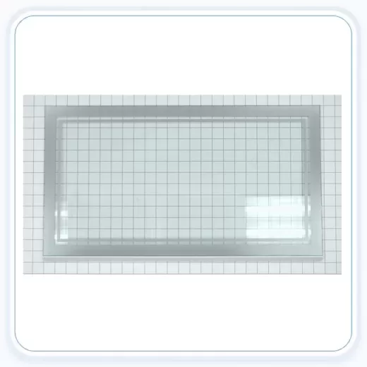Sub-Zero Bottom Glass Crisper Drawer Cover IC and IT Models replacement part image