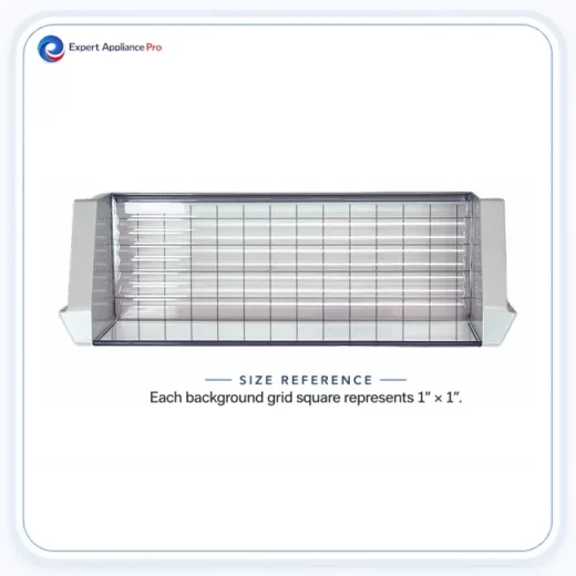 Sub-Zero Built In Full Size Refrigerator Door Container replacement part image