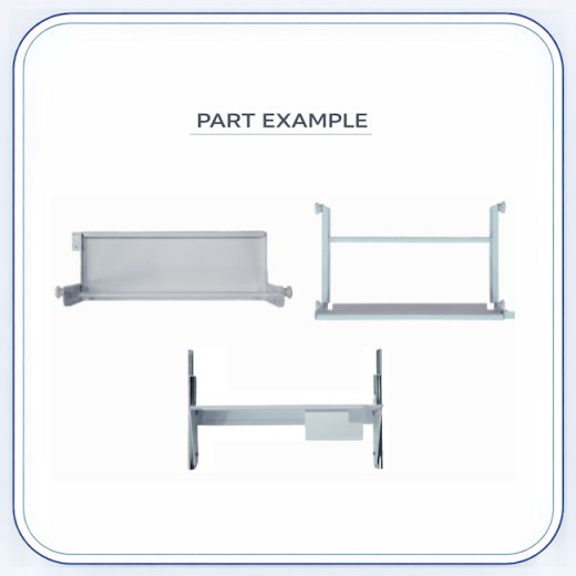 Sub-Zero Ice Bucket Carriage Sliding replacement part image