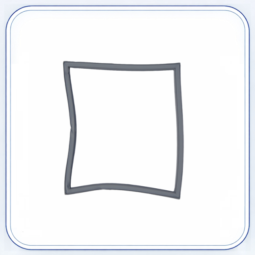 Sub-Zero Ice Machine Door Seal Gray replacement part image