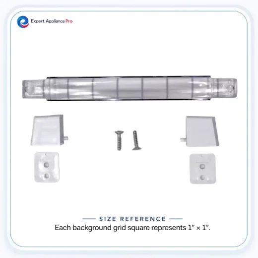 Sub-Zero Interior Crisper Deli Freezer Drawer Handle replacement part image