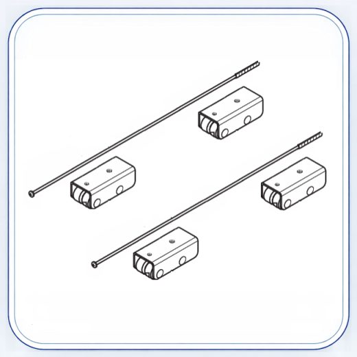Sub-Zero Leg Roller Kit replacement part image