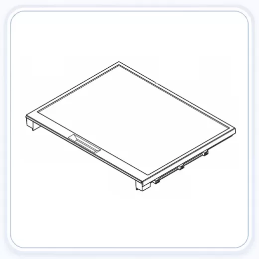 Sub-Zero Refrigerator Bottom Crisper Drawer Lid Shelf IT Models replacement part image