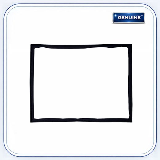 Sub-Zero Wine Storage Door Seal in Black replacement part image