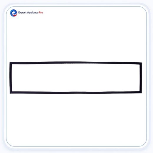 Sub-Zero Wine Storage Door Seal Gasket for DEC-1850W Models - Black replacement part image