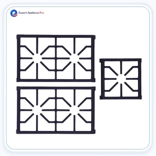 Wolf 36 Inch Professional Cooktop Grate Set replacement part image