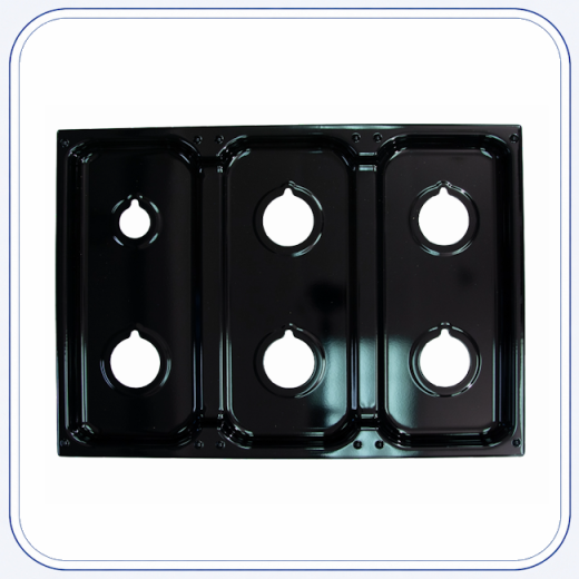 Wolf Black Enamel 6 Hole Pan Df replacement part image