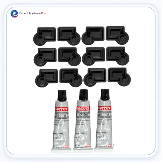 Wolf Burner Grate Footpad Adhesive Set - 3 Grates replacement part image