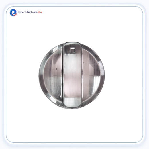 Wolf Cooktop Stainless Dimple Burner Knob replacement part image