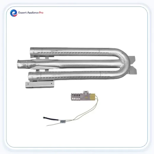 Wolf Oven Bake Burner Tube Manifold & Hot Surface Bake Igniter Repair Kit replacement part image
