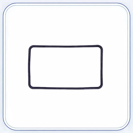 Wolf Oven Door Seal Gasket 2 replacement part image