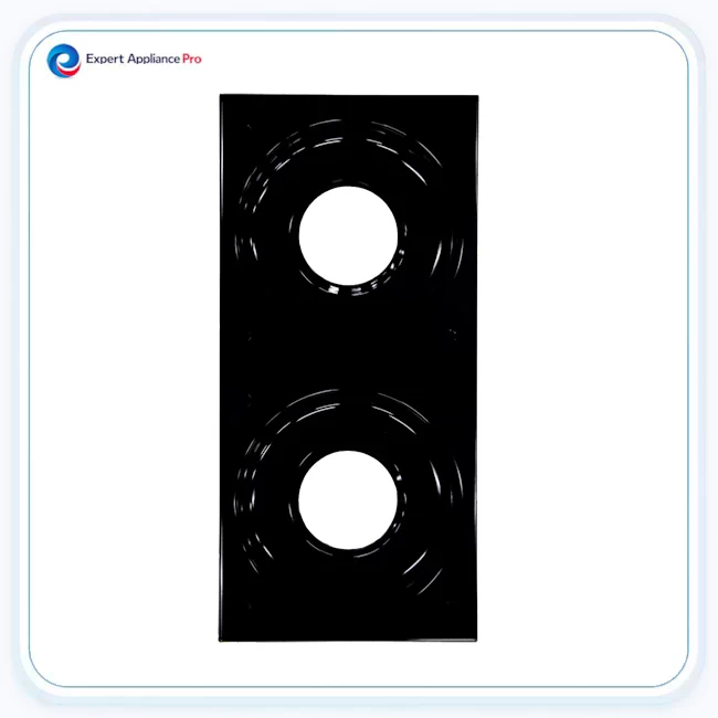 Wolf Black Porcelain Two Burner Top Drip Pan