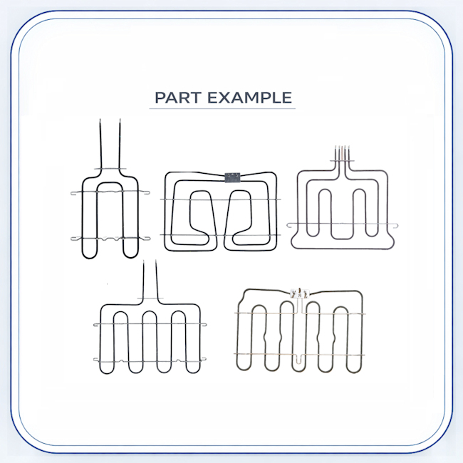 Wolf Broil Element Calrod — JPG Image replacement part image