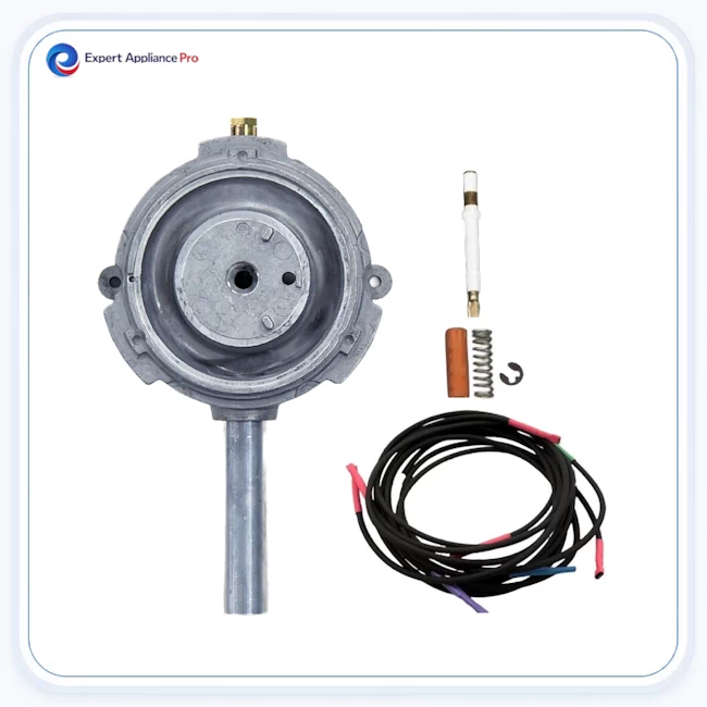 Wolf Burner Base, Electrode & Ignition Wire Kit - 818265 & 814883