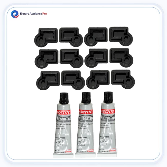 Wolf Burner Grate Footpad Adhesive Set - 3 Grates