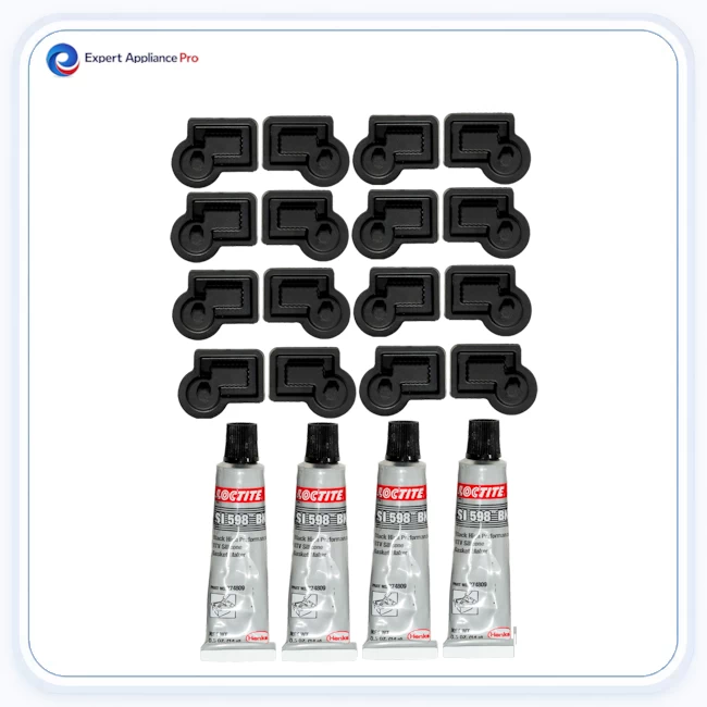 Wolf Burner Grate Footpad Adhesive Set - 4 Grates