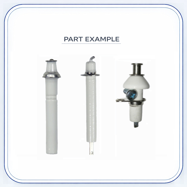 Wolf Burner Ignitor Igniter Ceramic replacement part image