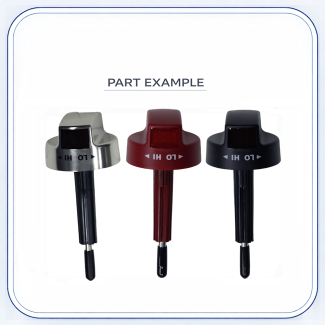 Wolf Digital Thermostat Knob Display replacement part image